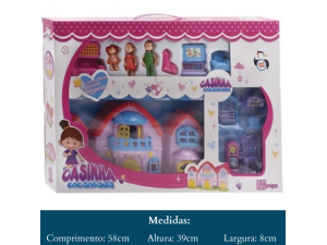 CASINHA MASTER SWEETY HOME GRANDE COM SOM E LUZ
