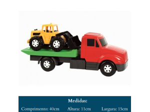 CAMINHÃO COM TRATOR