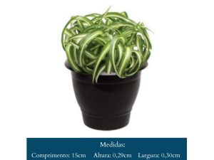 VASO  REDONDO  PEQUENO  1,0  LITROS  TERRACOTA  6727