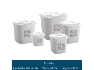 CJ.  5  PORTA  MANTIMENTO  BRANCO  433