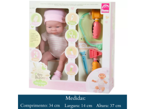 BONECA BABIES  VISITA  AO  PEDIATRA  5059