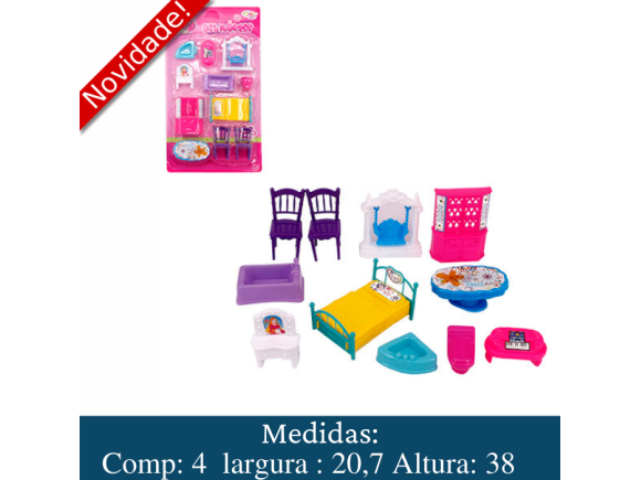 KIT MOVEIS 11 PEÇAS WB5309