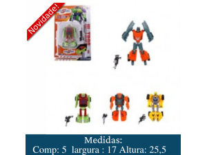 ROBO MEGA HERO CAR TRANS WB7860