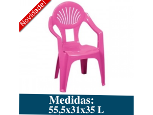 POLTRONA INFANTIL ROSA 1403