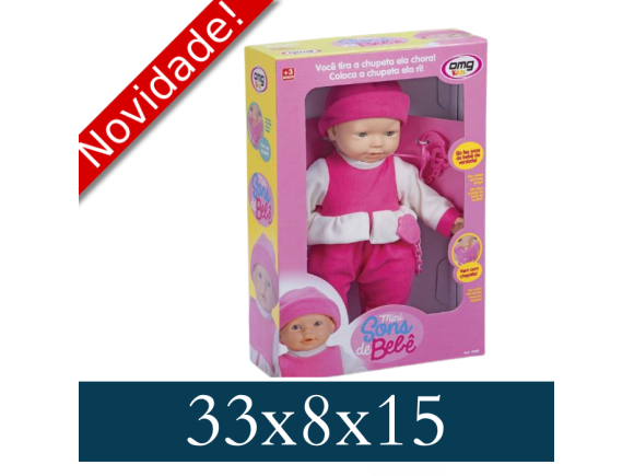 BONECA  MINI  SONS  DE BEBE 4985