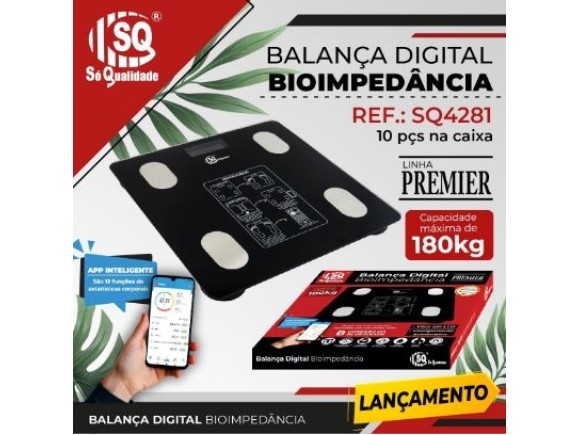 BALANÇA DIGITAL BIOIMPEDANCIA SQ4281