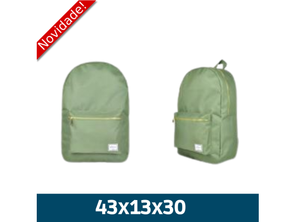 MOCHILA CASUAL EM POLIESTER VERDE CO70007VD