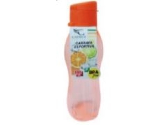 GARRAFA DE PLASTICO PARA LIQUIDOS SQUEEZE CRS-5920 800ML