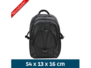 MOCHILA ADULTO UNISSEX, TAMANHO 54X33X16 CM