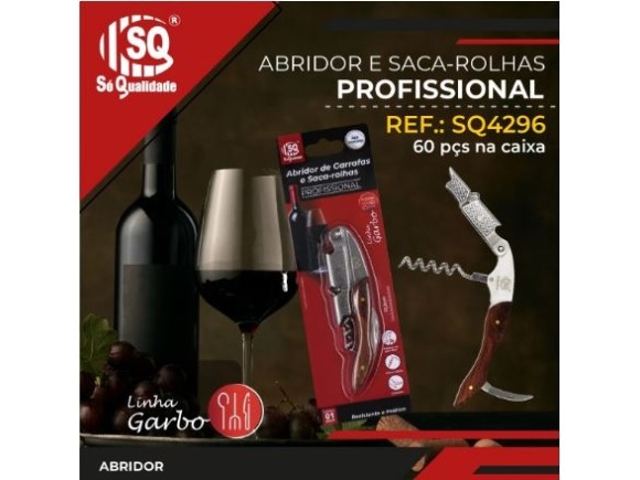 ABRIDOR E SACA ROLHAS SQ4296