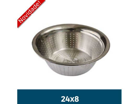 ESCORREDOR P AÇO INOX 245CM X 8CM CK5699