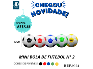 MINI BOLA DE FUTEBOL TS37012