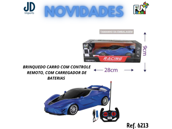 BRINQUEDO CARRO DE CONTROLE REMOTO CP144824