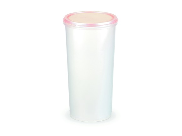 ORGANIZADOR DE MANTIMENTOS 1400ML ROSA PEROLADO 1841