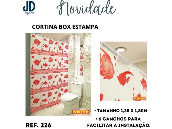 CORTINA BOX ESTAMPA PE 002