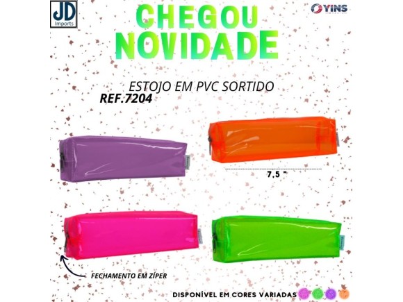 ESTOJO EM PVC SORTIDO - YS27099