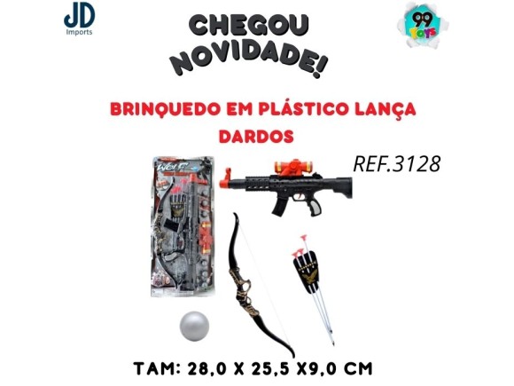 BRINQUEDO EM PLASTICO LANCA DARDOS -0060