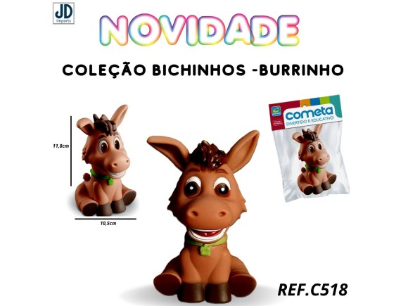 COLEÇÃO BICHINHOS BURRINHO 518