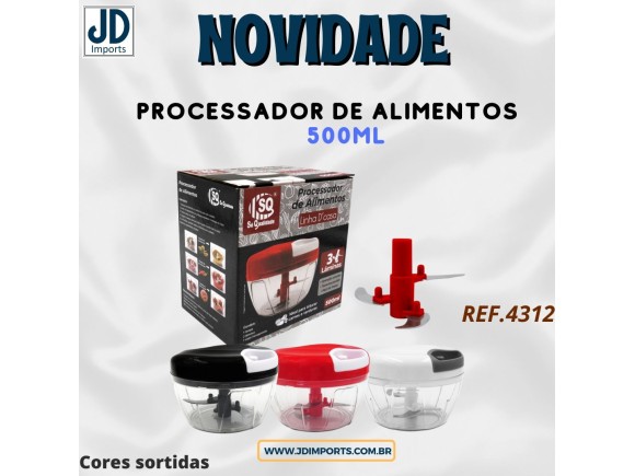 MINI PROCESSADOR DE ALIMENTOS EM PLASTICO SQ4215