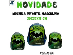 MOCHILA INFANTIL MASCULINA  13 MIM6314-13