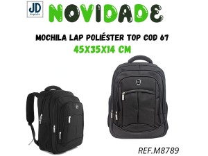 MOCHILA LAPTOP 100% POLIESTER REF. COD-67