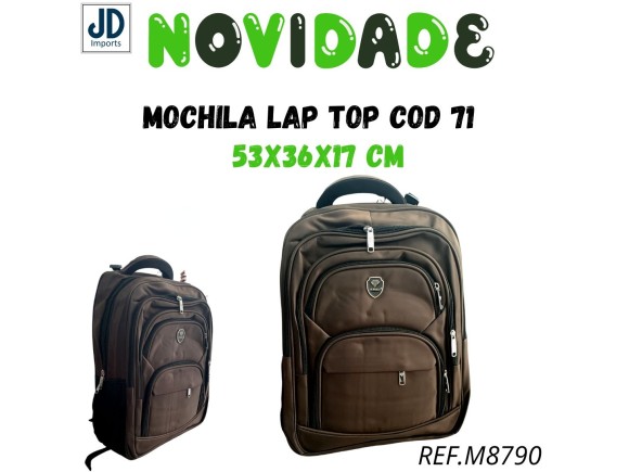 MOCHILA LAPTOP 100% PU REF. COD 71