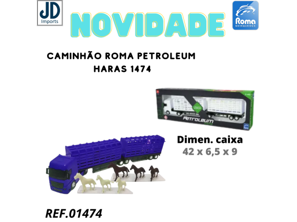 CAMINHÃO ROMA PETROLEUM  HARAS 1474