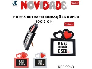 PORTA RETRATO  PLASTICO  10X15  COLOR  MOLDURA LUX WX5035