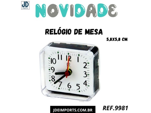 RELOGIO  DE  MESA  CB1538