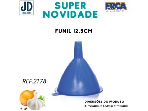 FUNIL - 12,5 CM 2178